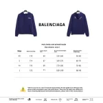  Balenciage coke print Hoodie Dark blue
