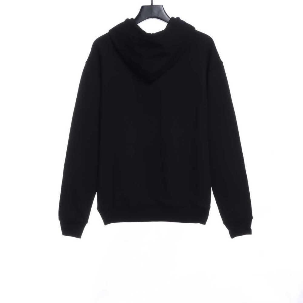  Balenciage double B mosaic Hoodie black