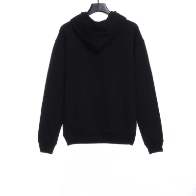 Balenciaga double B mosaic Hoodie black 02