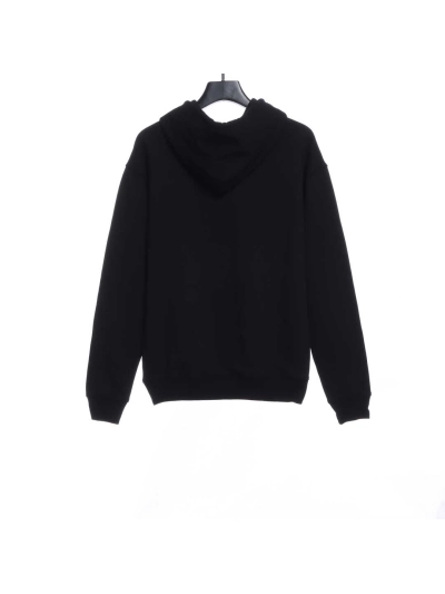 Balenciaga double B mosaic Hoodie black 02
