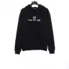 Balenciaga double B mosaic Hoodie black