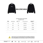  Balenciage double B mosaic Hoodie black