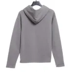  Balenciage double B mosaic Hoodie gray