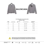  Balenciage double B mosaic Hoodie gray