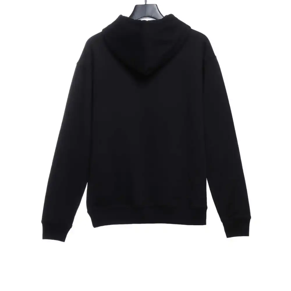  Balenciage rainbow wheat ear Hoodie black