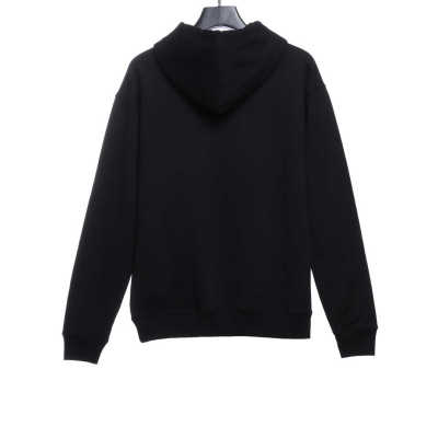  Balenciage rainbow wheat ear Hoodie black 02
