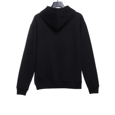 Balenciaga rainbow wheat ear Hoodie black 02