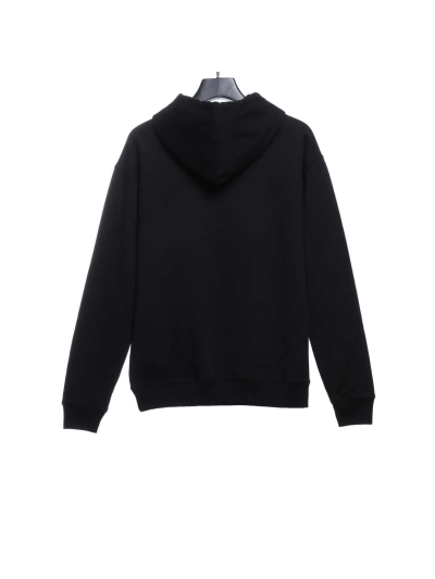 Balenciaga rainbow wheat ear Hoodie black 02