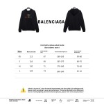  Balenciage rainbow wheat ear Hoodie black