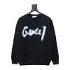 Gucci x Balenciaga Joint 24SS Graffiti Lettering Printing Crew Neck Hoodie 1