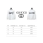 Gucci x Balenciaga Joint 24SS Graffiti Lettering Printing Crew Neck Hoodie 2