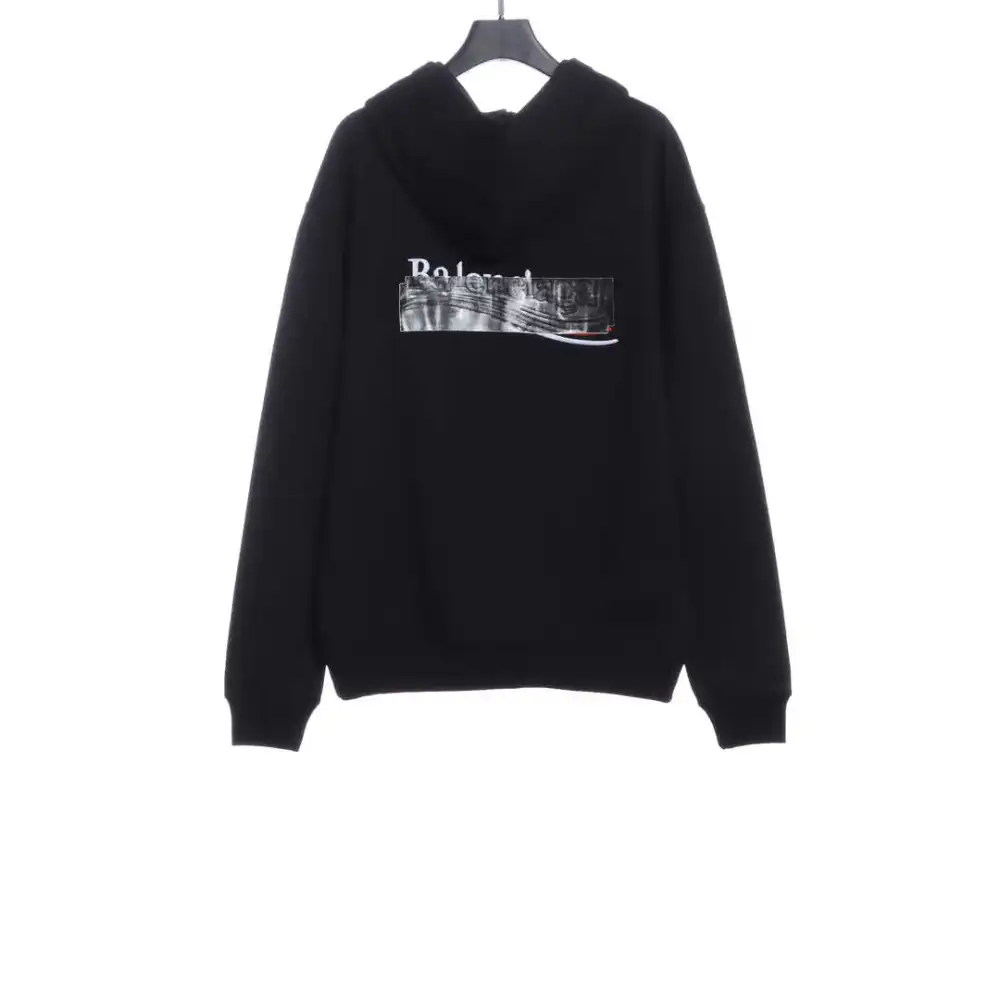  Balenciage adhesive strip cola Hoodie