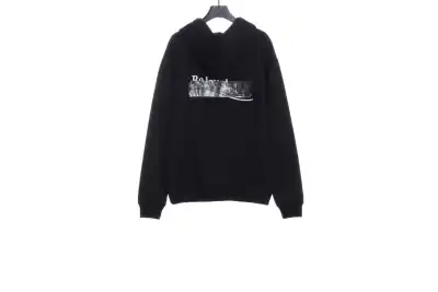 Balenciaga adhesive strip cola Hoodie 02