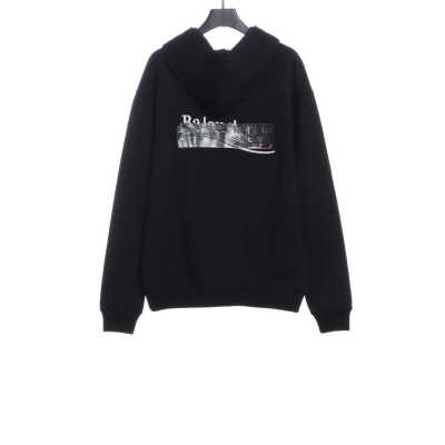  Balenciage adhesive strip cola Hoodie 02