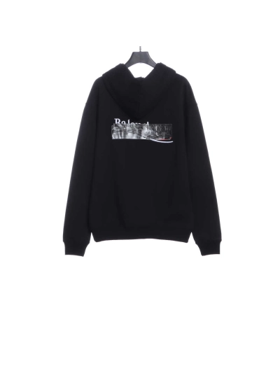 Balenciaga adhesive strip cola Hoodie 02