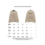  Balenciage classic full print logo Hoodie 2