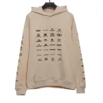  Balenciage classic full print logo Hoodie 2