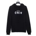  Balenciage CREW slogan print Hoodie