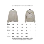  Balenciage distressed washed mud dyed double B Hoodie 1