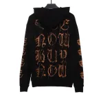  Balenciage distressed washed Sanskrit Hoodie