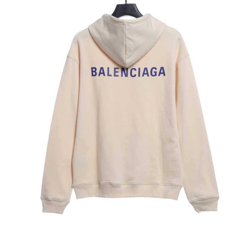  Balenciage front and back letter print Hoodie