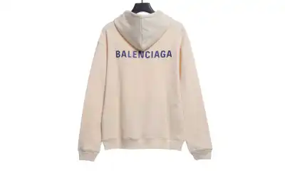 Balenciaga front and back letter print Hoodie 02