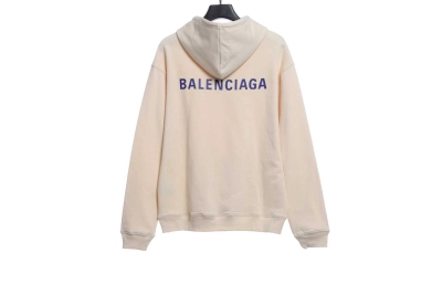 Balenciaga front and back letter print Hoodie 02