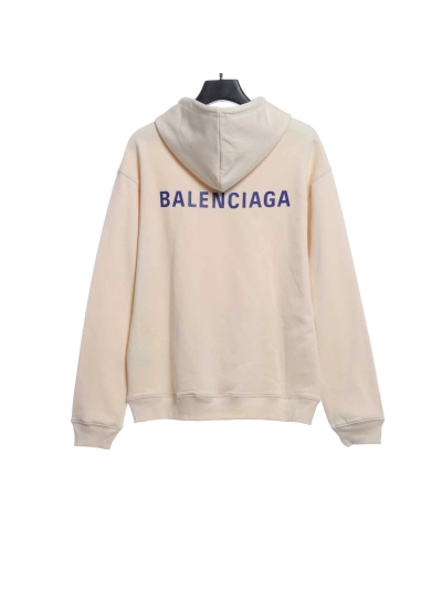 Balenciaga front and back letter print Hoodie 02
