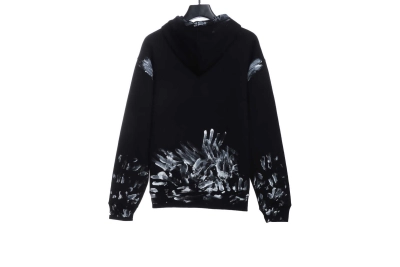 Balenciaga graffiti ink Hoodie 02
