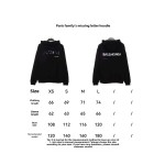  Balenciage incomplete letter Hoodie