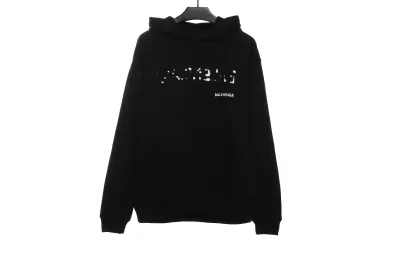 Balenciaga incomplete letter Hoodie 01