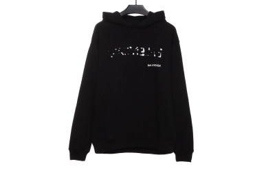 Balenciaga incomplete letter Hoodie 01