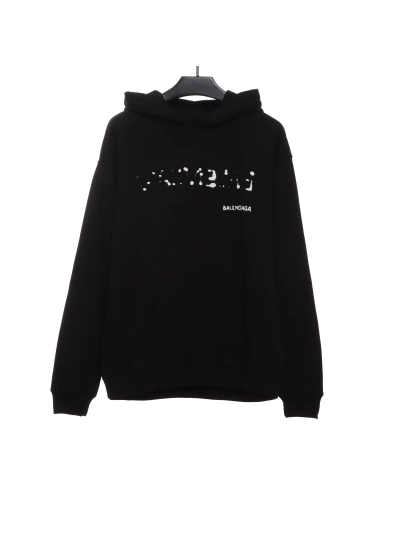 Balenciaga incomplete letter Hoodie 01