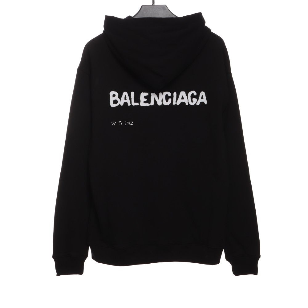  Balenciage incomplete letter Hoodie