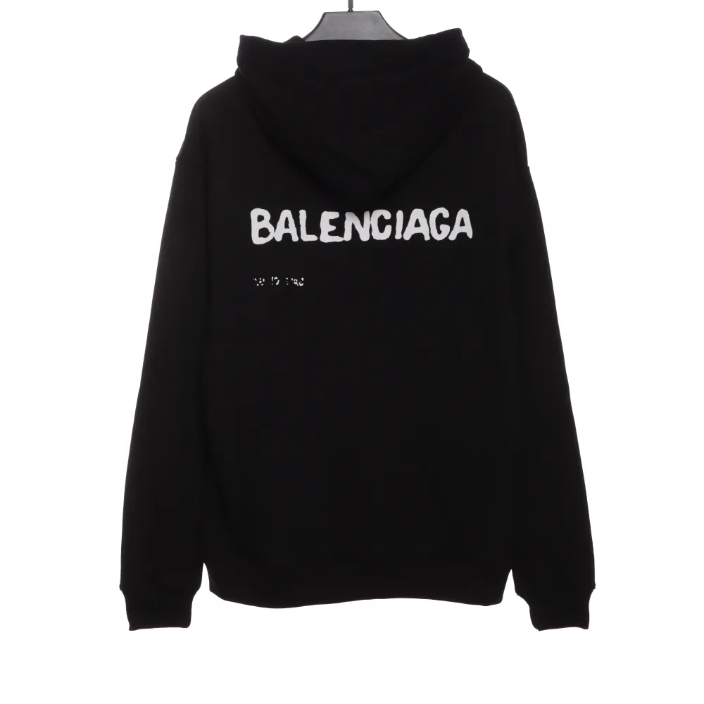  Balenciage incomplete letter Hoodie
