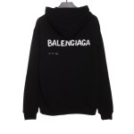  Balenciage incomplete letter Hoodie