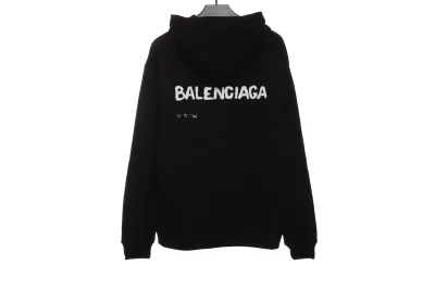 Balenciaga incomplete letter Hoodie 02