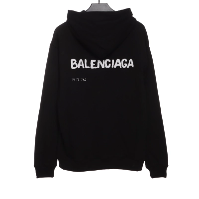 Balenciaga incomplete letter Hoodie 02