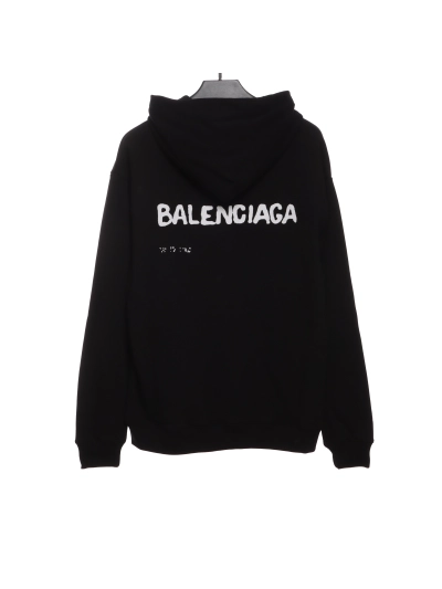 Balenciaga incomplete letter Hoodie 02