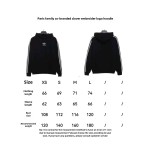  Balenciage joint clover embroidered logo Hoodie