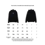  Balenciage joint clover embroidered logo Hoodie