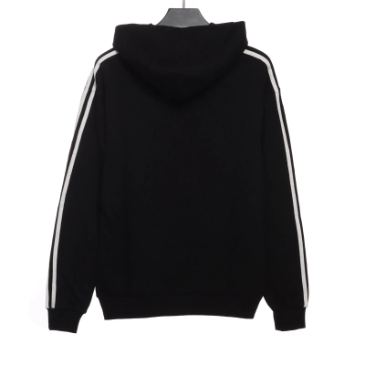 Balenciaga joint clover embroidered logo Hoodie 02