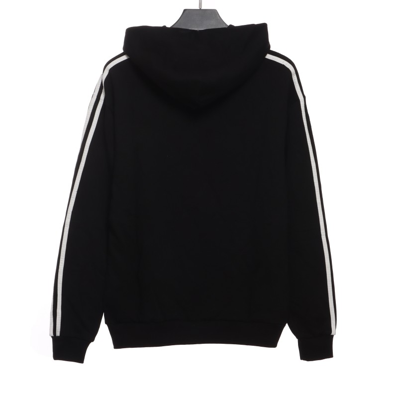  Balenciage joint clover embroidered logo Hoodie