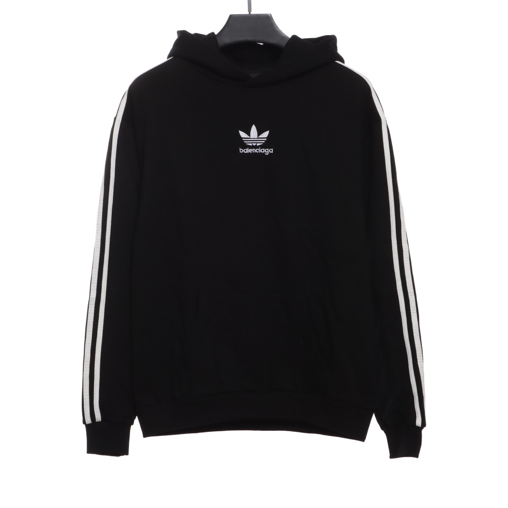  Balenciage joint clover embroidered logo Hoodie