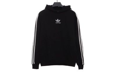 Balenciaga joint clover embroidered logo Hoodie 01