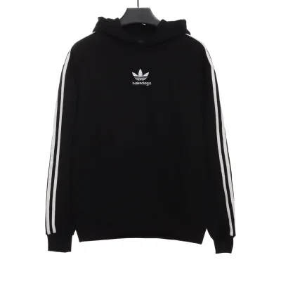 Balenciage joint clover embroidered logo Hoodie 01