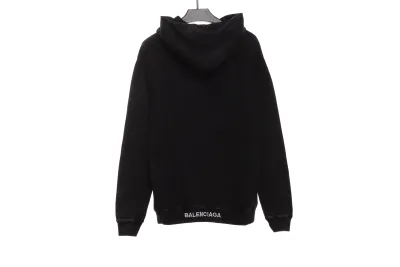 Balenciaga love white ink direct printing Hoodie 02