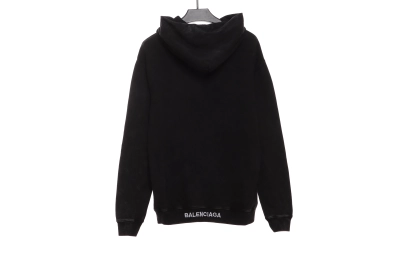 Balenciaga love white ink direct printing Hoodie 02