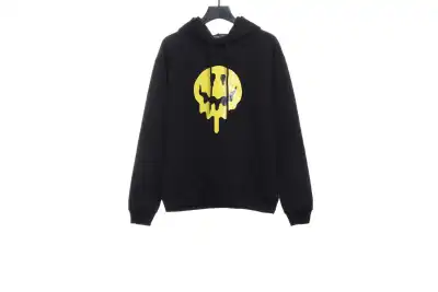 Balenciaga melted smiley face Hoodie 01