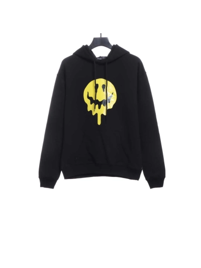 Balenciaga melted smiley face Hoodie 01